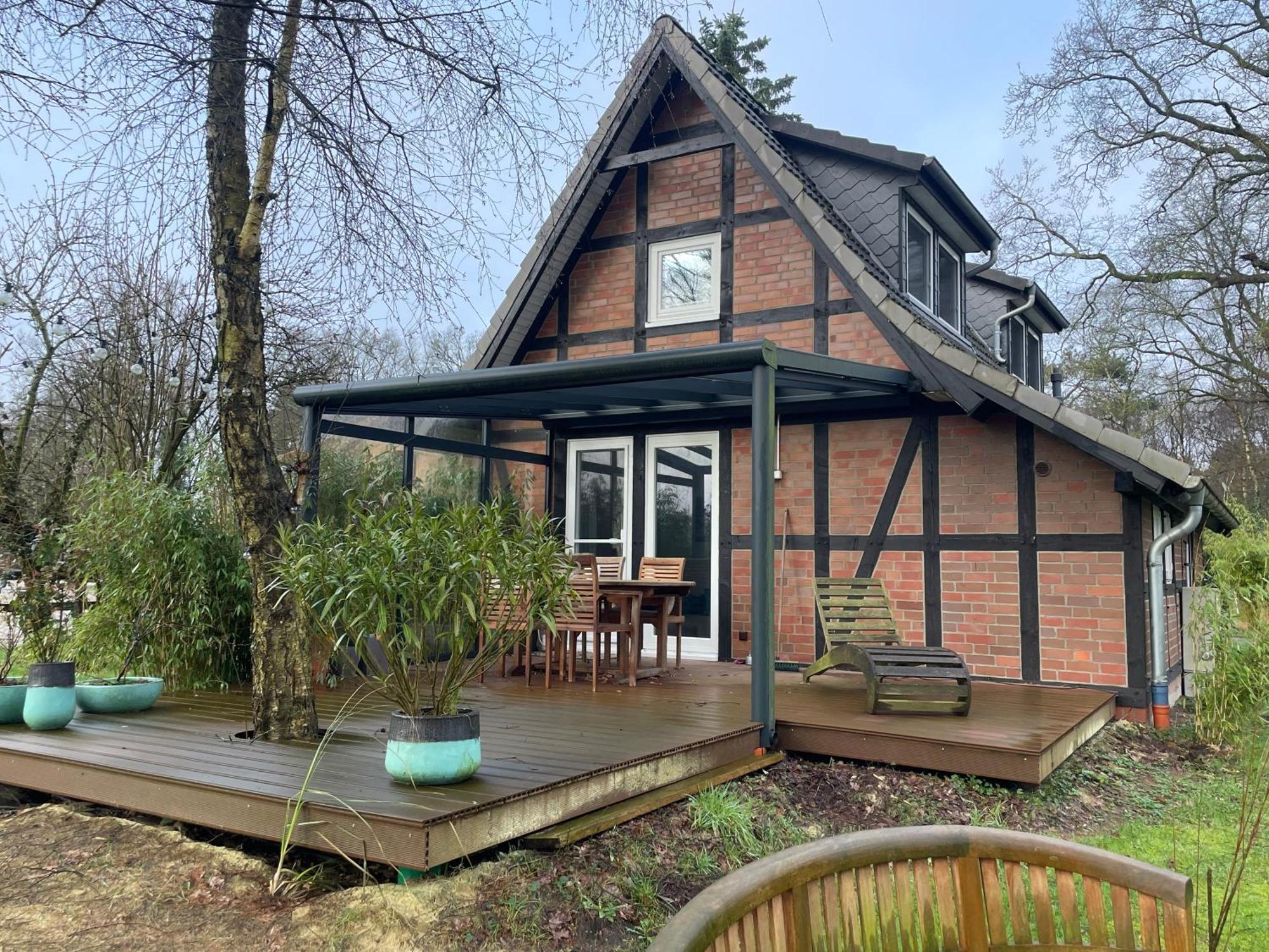 Apartamento Haus Am Teich Worpswede Exterior foto